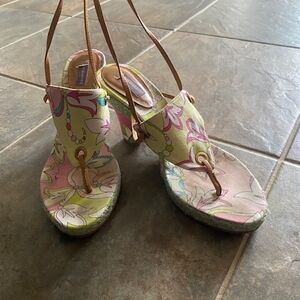 Colorful Floral Women's Sandals